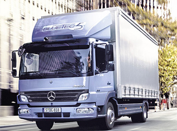 Camion hybride mercedes