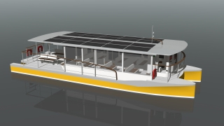 Deux nouveaux bateaux-bus �lectriques pour La Rochelle en 2009 - Photo 1
