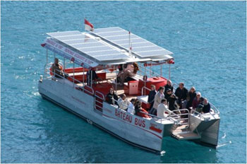 Le bateau-bus �lectrique de Monaco vogue sur le succ�s - Photo 1