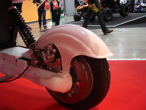 Un aper�u du moteur roue