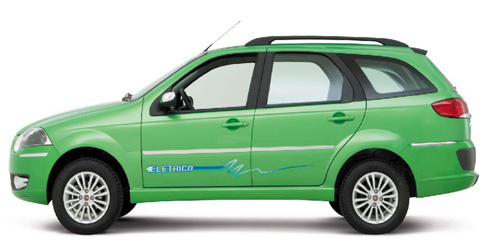 La Fiat Palio �lectrique � Sao Paulo - Photo 3