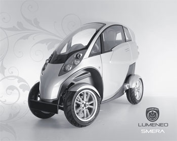 Lumeneo Smera - v�hicule �lectrique fran�ais au salon de Gen�ve - Photo 1