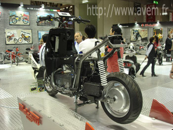 Salon de Milan 2008 - Scooter hybride Malaguti HEM - Photo 1