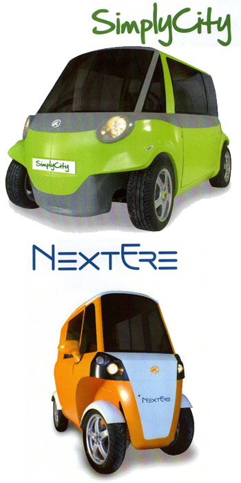 Mondial 2008 - Zoom sur la Simplycity et la Nextere d'Eco & Mobilit� - Photo 1