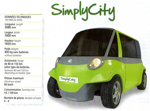 Mondial 2008 - Zoom sur la Simplycity et la Nextere d'Eco & Mobilit� - Photo 3