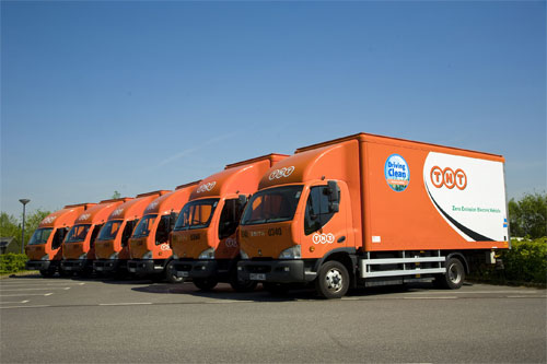 Flotte de camion �lectrique Newton en Angleterre