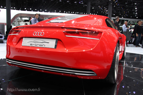 E-Tron - La sportive �lectrique d'Audi fait sensation � Francfort ! - Photo 4