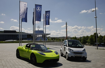 Voitures �lectriques - Daimler se rapproche de Tesla Motors - Photo 1