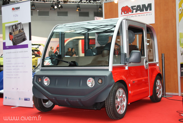 La F-City de Fam Automobiles n'est pas encore commercialis�e