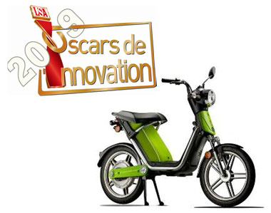 Scooter �lectrique - L'e-MO by Matra couronn� par l�Oscar de l�Innovation 2009 - Photo 1