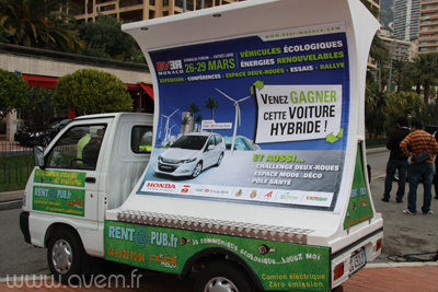 PubliMouv - L'affichage mobile en v�hicules �lectriques � EVER 2009	 - Photo 1