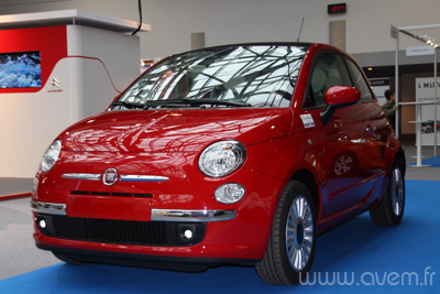 EVER 2009 - La Fiat 500 �lectrique se d�voile - Photo 1