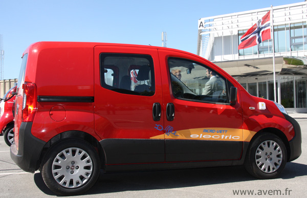 EVS 24 Le Fiat Fiorino lectrique de MicroVett parcourt 586 km en 12h