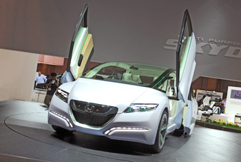 Honda Skydeck - Un concept de monospace hybride � Tokyo - Photo 1