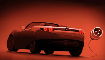 Protoscar Lampo : nouvelle sportive �lectrique au Salon de Gen�ve 2009 - Photo 1