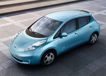Voiture �lectrique - La Nissan Leaf va faire le tour des USA - Photo 1