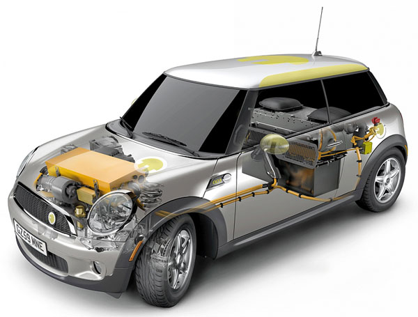 40 BMW Mini E d�butent leurs tests en Angleterre - Photo 2