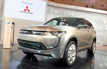 Tokyo 2009 - Concept hybride rechargeable Mitsubishi PX-MiEV - Photo 1 Tokyo 2009 - Concept hybride rechargeable Mitsubishi PX-MiEV - Photo 1