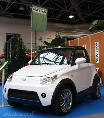 La citadine �lectrique MyCar fait ses d�buts � EVER Monaco 2009 - Photo 1