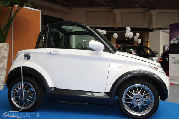 La citadine �lectrique MyCar fait ses d�buts � EVER Monaco 2009 - Photo 3
