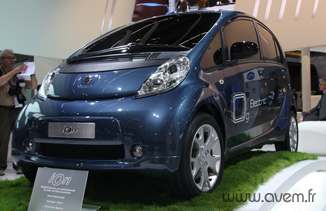 Voiture �lectrique - La Peugeot iOn est � Francfort ! - Photo 1