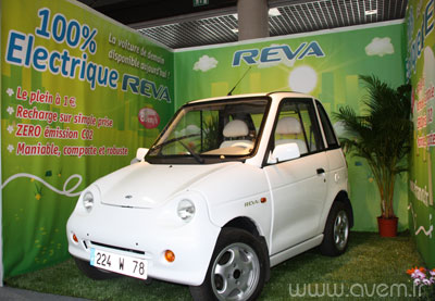 La voiture �lectrique Reva i s'expose au salon EVER Monaco - Photo 1