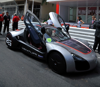 Premiers tours de roues pour la Venturi Volage sur le circuit du Grand Prix de Monaco - Photo 3