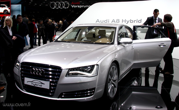 Gen�ve 2010 - Audi A8 hybride - Photo 2