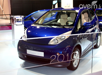 Voiture électrique - Bolloré expose la 4ème version de la Bluecar au Mondial de Paris 2010 - Photo 1 Voiture électrique - Bolloré expose la 4ème version de la Bluecar au Mondial de Paris 2010 - Photo 1