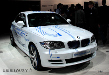La voiture �lectrique ActiveE de BMW en premi�re europ�enne � Gen�ve - Photo 1