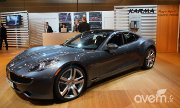 Fisker d�voile la version de production de la Karma au Mondial 2010 - Photo 1