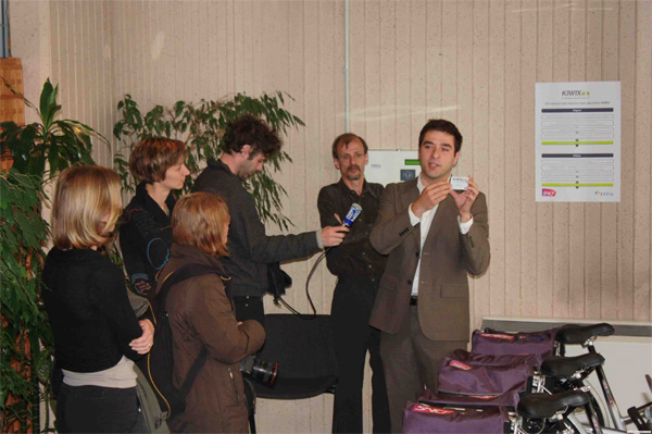 La SNCF lance le v�lo �lectrique en libre service pour ses salari�s avec Kiwix - Photo 2