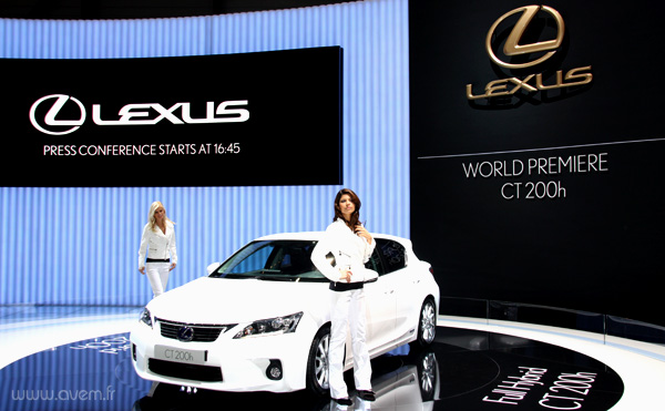 Lexus pr�sente sa future berline hybride CT200h � Gen�ve - Photo 2