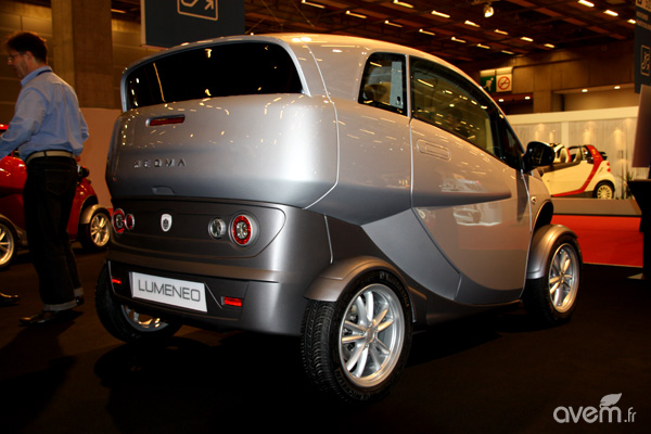 Voiture �lectrique - La Lumeneo Neoma en direct du Mondial de Paris - Photo 2