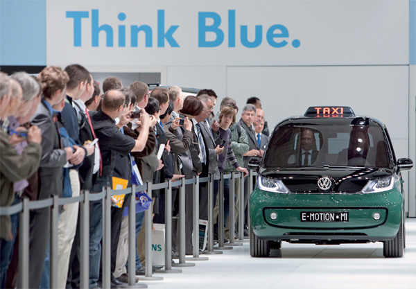 Volkswagen d�voile son concept de taxi �lectrique Milano - Photo 2