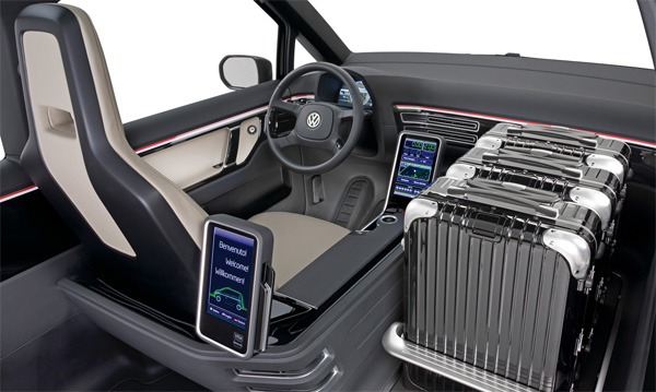 Volkswagen d�voile son concept de taxi �lectrique Milano - Photo 4