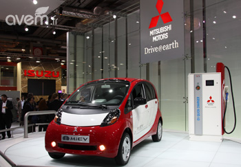 La voiture électrique Mitsubishi i-MiEV en direct de Paris - Photo 1 La voiture électrique Mitsubishi i-MiEV en direct de Paris - Photo 1
