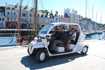 Un service de navettes �lectriques Matra � Belle-Ile-en-Mer - Photo 1