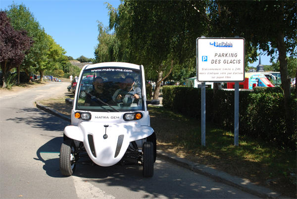 Un service de navettes �lectriques Matra � Belle-Ile-en-Mer - Photo 2