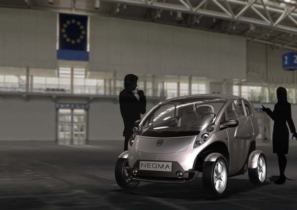 Lumeneo d�voilera la voiture �lectrique N�oma au Mondial de Paris - Photo 2