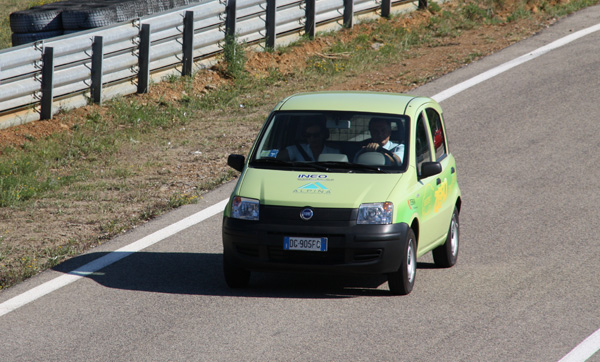 Zoom sur la Fiat Panda �lectrique aux RIVE 2010 - Photo 2