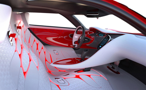 Renault d�voile son concept �lectrique DeZir - Photo 3