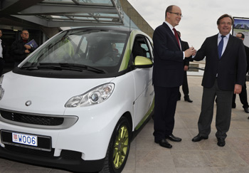 La premi�re Smart �lectrique livr�e � Monaco - Photo 1
