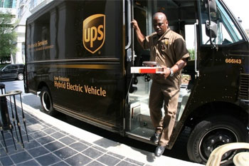 UPS r�v�le les r�sultats des tests de ses camions hybrides diesel - Photo 1