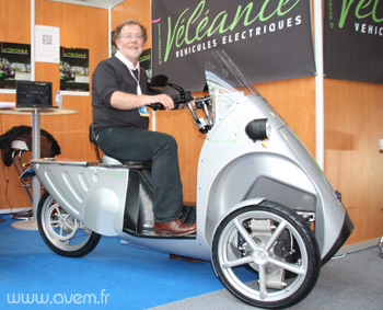 Jacques QUEMERE, Pr�sident de V�l�ance, et le Tri'Ode