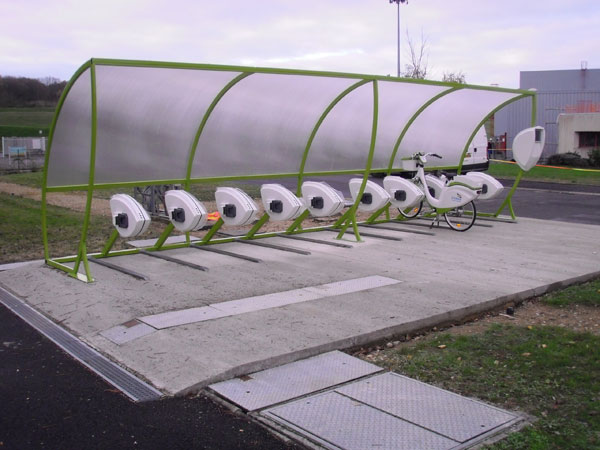 V�los �lectriques en libre-service - La centrale EDF de Civaux s'�quipe - Photo 2