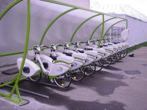 V�los �lectriques en libre-service - La centrale EDF de Civaux s'�quipe - Photo 3
