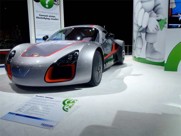 Venturi et Michelin exposent la Volage � D�troit - Photo 2