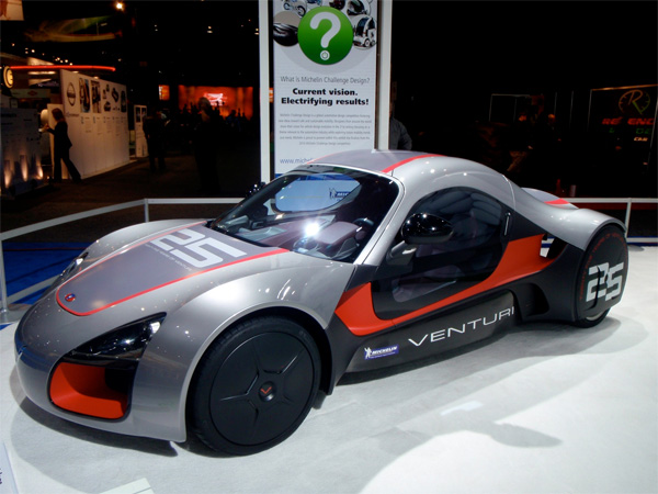 Venturi et Michelin exposent la Volage � D�troit - Photo 3