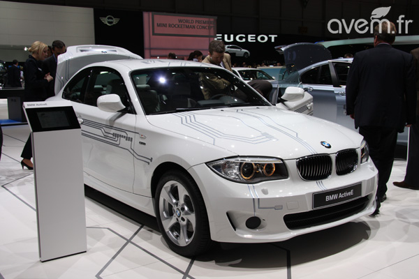 La BMW ActiveE d�voil�e en d�tails � Gen�ve - Photo 2